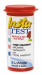 Insta-TEST 4 Plus, klor / bromin / pH / alkanitet / hardhet